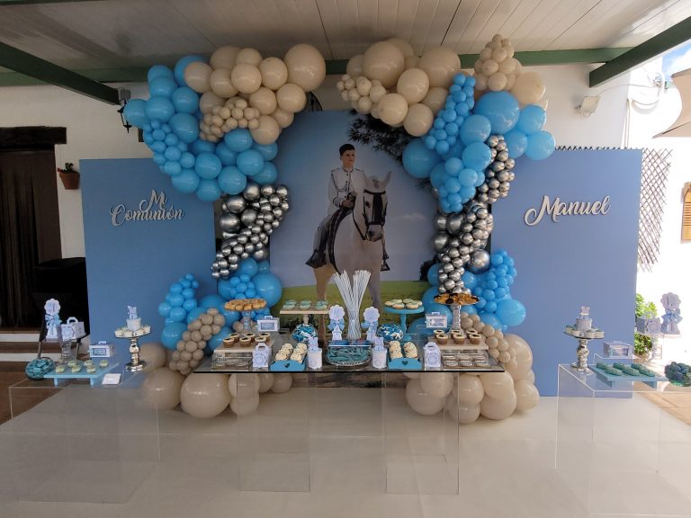 mesa de chuches comunion